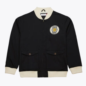 Boston Bruins Black Cotton Twill Jacket