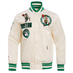 Boston Celtics Retro Classic Rib Jacket