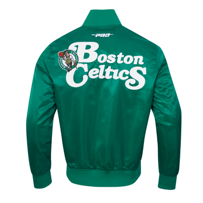 Boston Celtics Souvenir Satin Jacket - Image 3