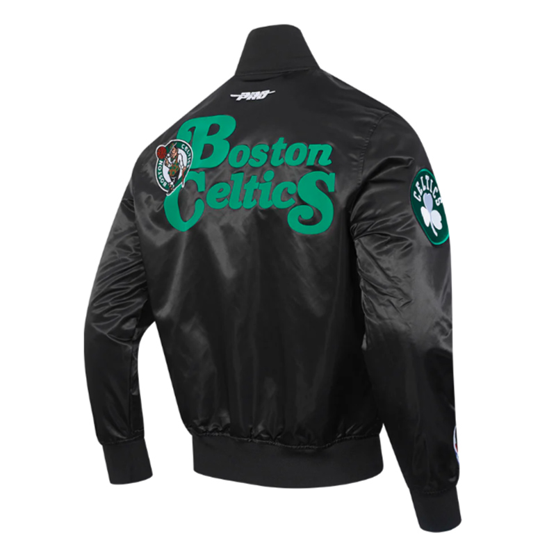 Boston Celtics Souvenir Satin Jacket - Image 8