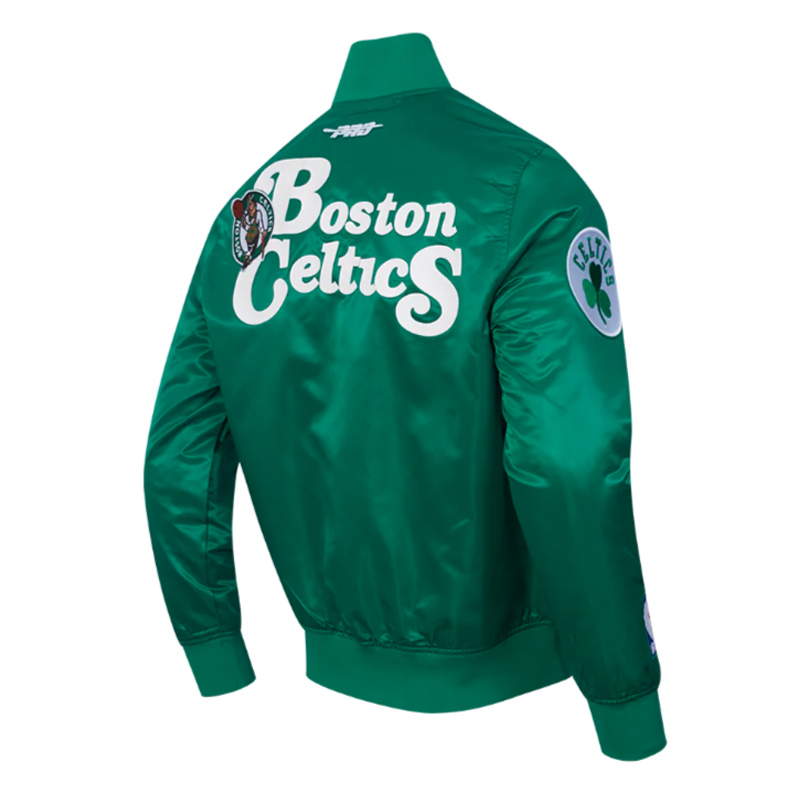 Boston Celtics Souvenir Satin Jacket - Image 7