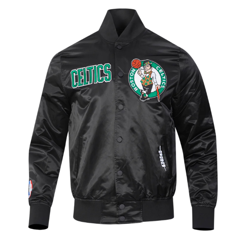 Boston Celtics Souvenir Satin Jacket - Image 2