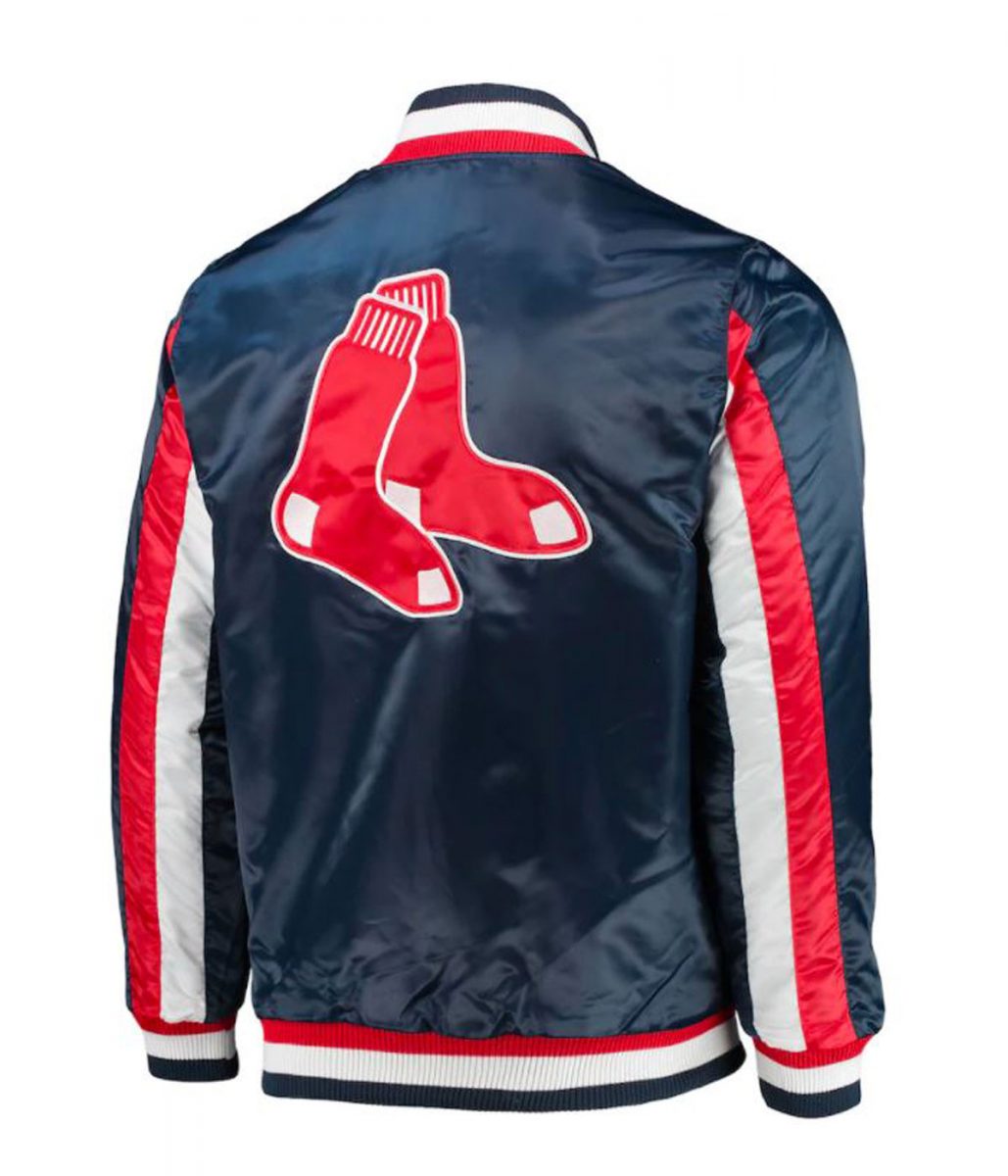 The Ace Boston Red Sox Starter Blue Jacket - Image 2