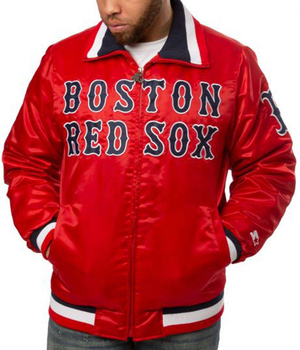 Boston Red Sox Varsity Satin Jacket