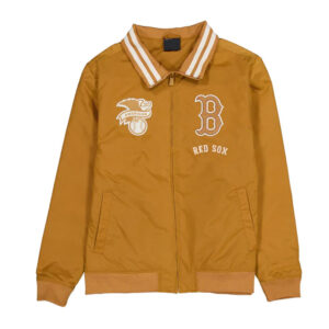 Boston Red Sox Logo Select Light Bronze Jacket