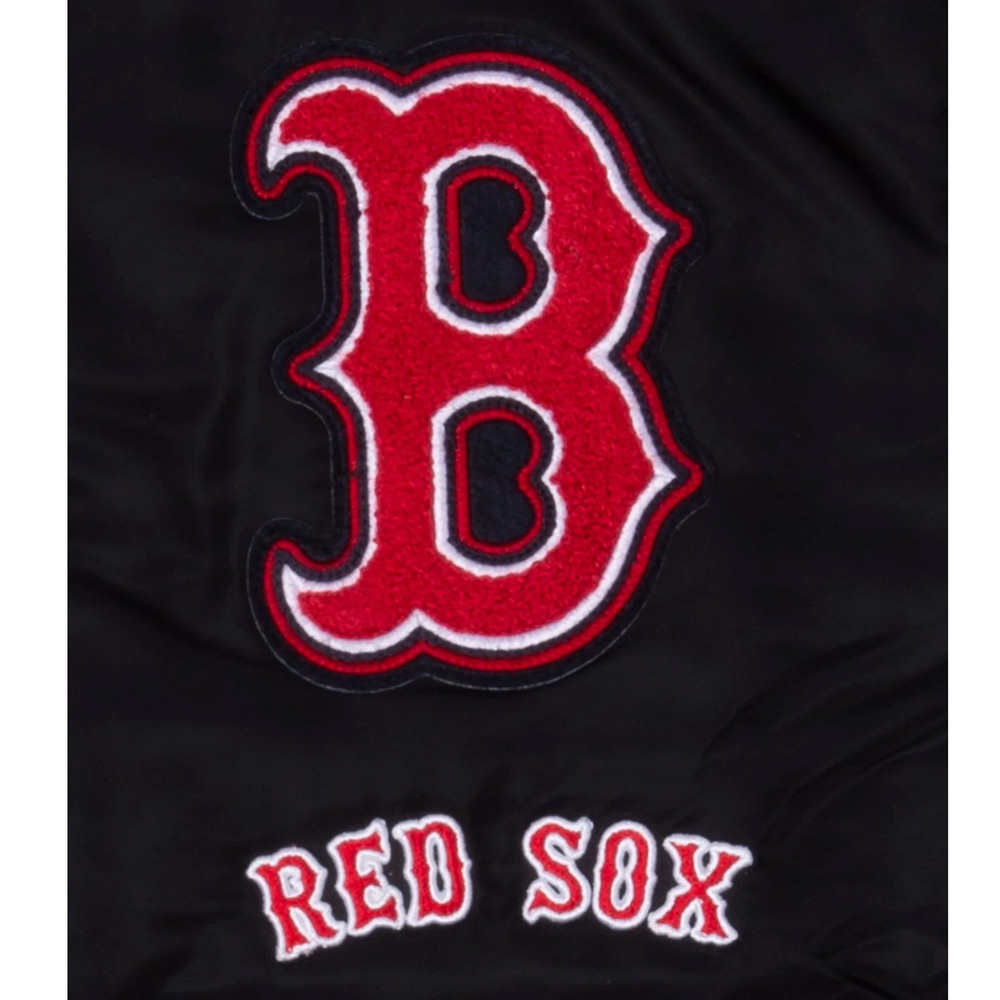 Boston Red Sox Logo Select Black Jacket - Image 3