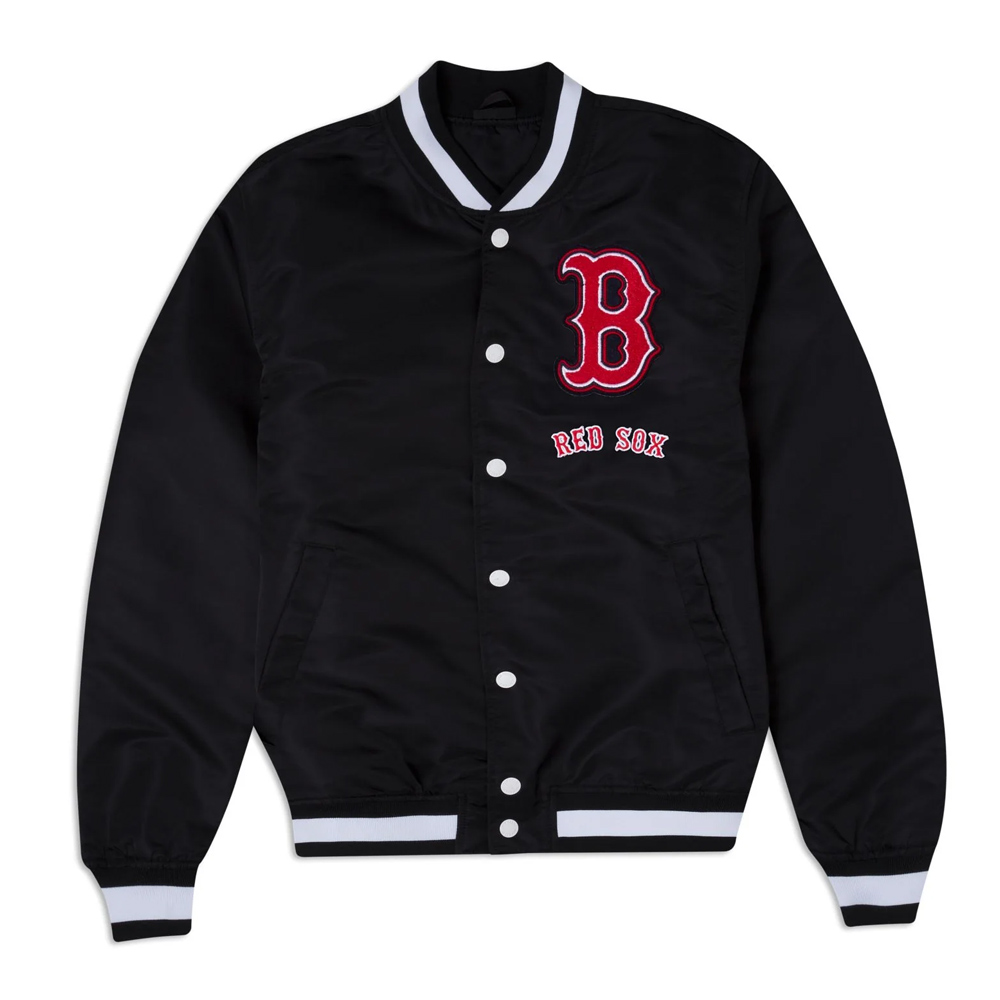 Boston Red Sox Logo Select Black Jacket