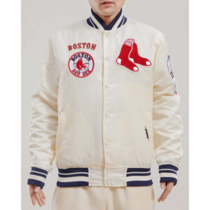 Boston Red Sox Retro Classic Rib Jacket