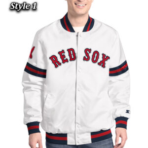 Boston Red Sox Scout Varsity Satin Jacket