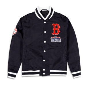 World Series Boston Red Sox Logo Select Black Jacket