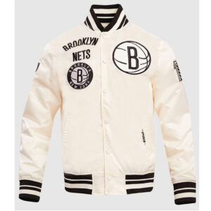 Brooklyn Nets Retro Classic Rib Jacket