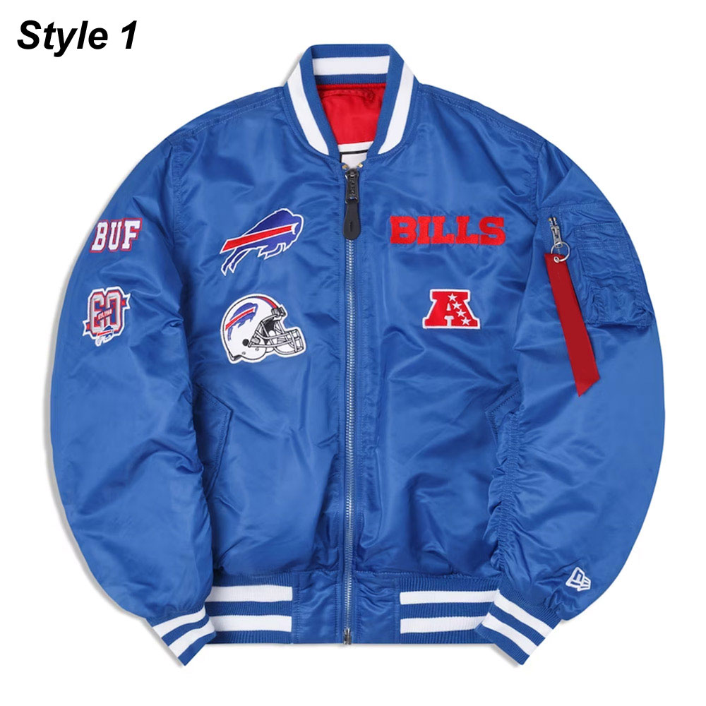 Buffalo Bills Bomber MA-1 Jacket