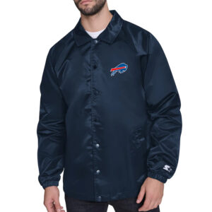 Buffalo Bills Retro Logo Coaches Jacket