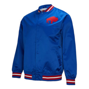 Buffalo Bills Double Down Royal Satin Jacket