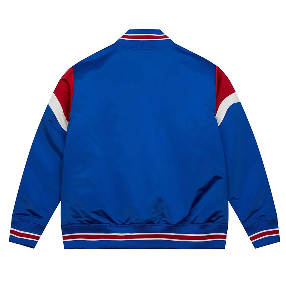 Buffalo Bills Heavyweight Royal Satin Jacket - Image 2
