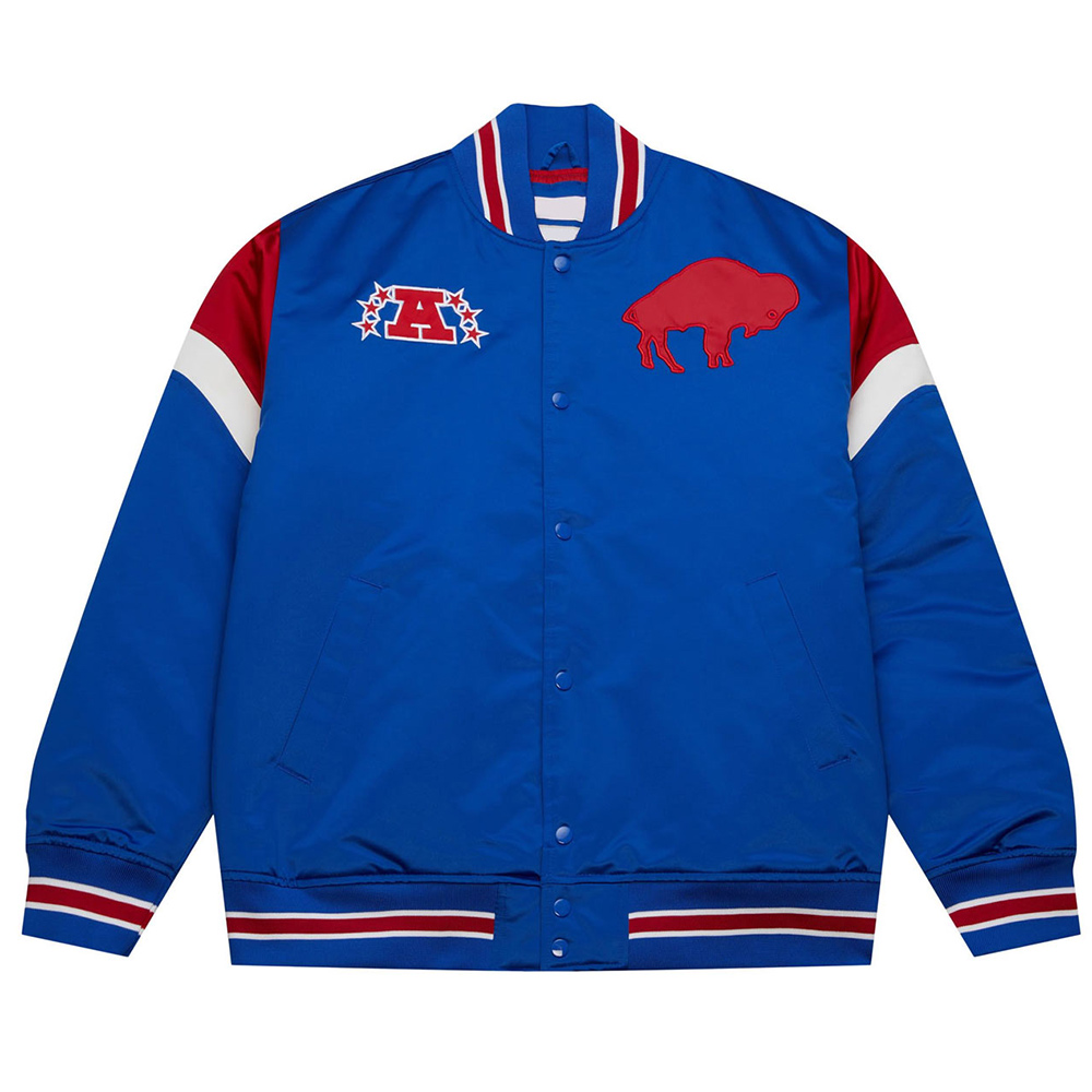 Buffalo Bills Heavyweight Royal Satin Jacket