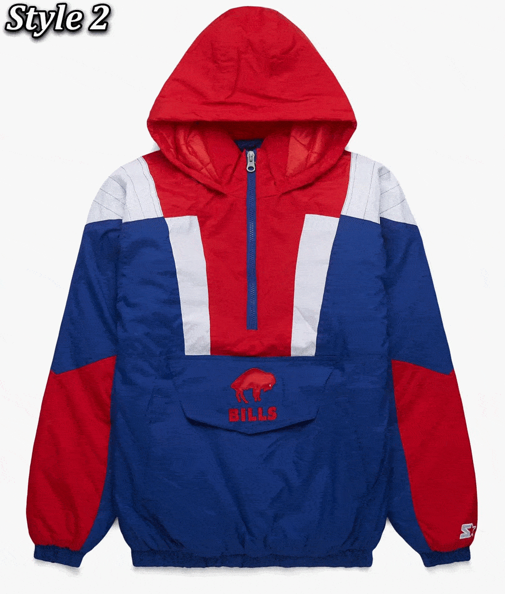 Buffalo Bills Pullover Jacket - Image 6