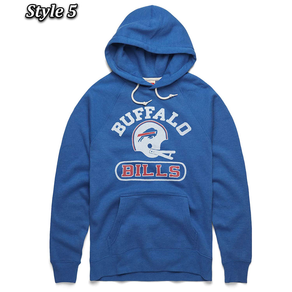 Buffalo Bills Pullover Hoodie - Image 5