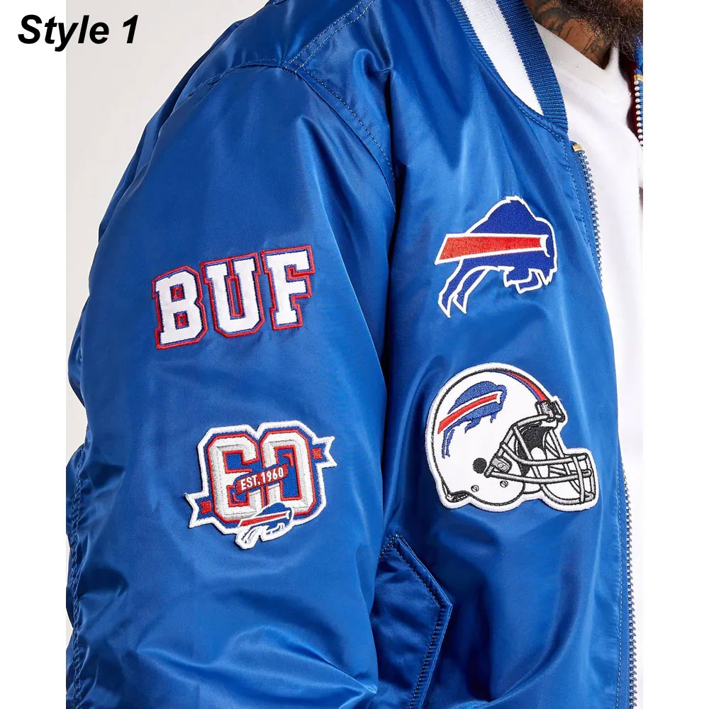 Buffalo Bills Bomber MA-1 Jacket - Image 7