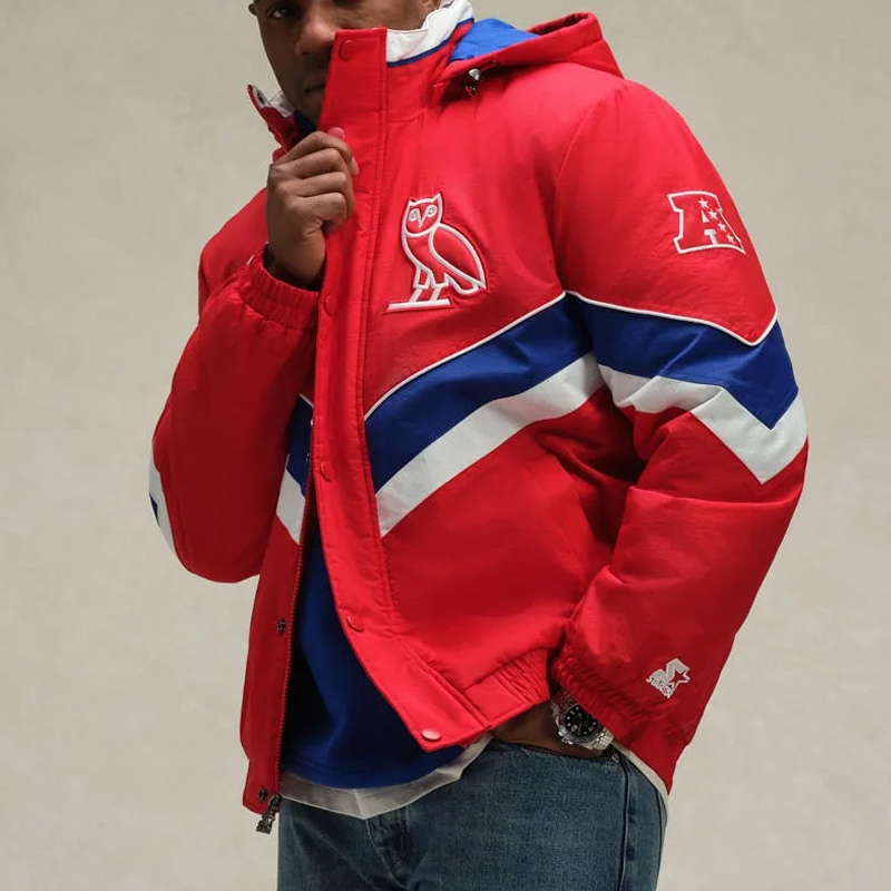 Buffalo Bills OVO Sideline Puffer Jacket - Image 3