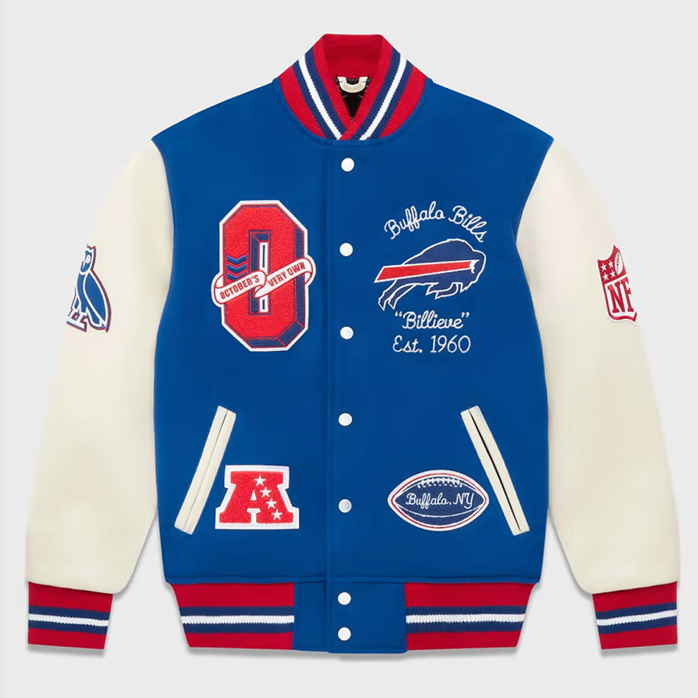 OVO Buffalo Bills Varsity Jacket