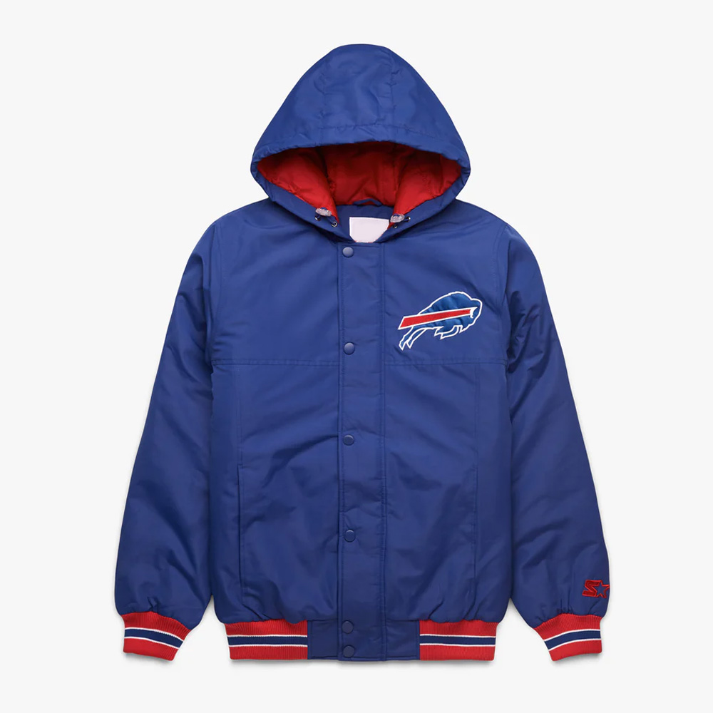 Buffalo Bills Royal Hooded Jacket