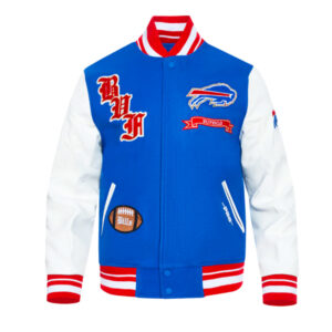 Buffalo Bills Prep Varsity Wool/Leather Jacket