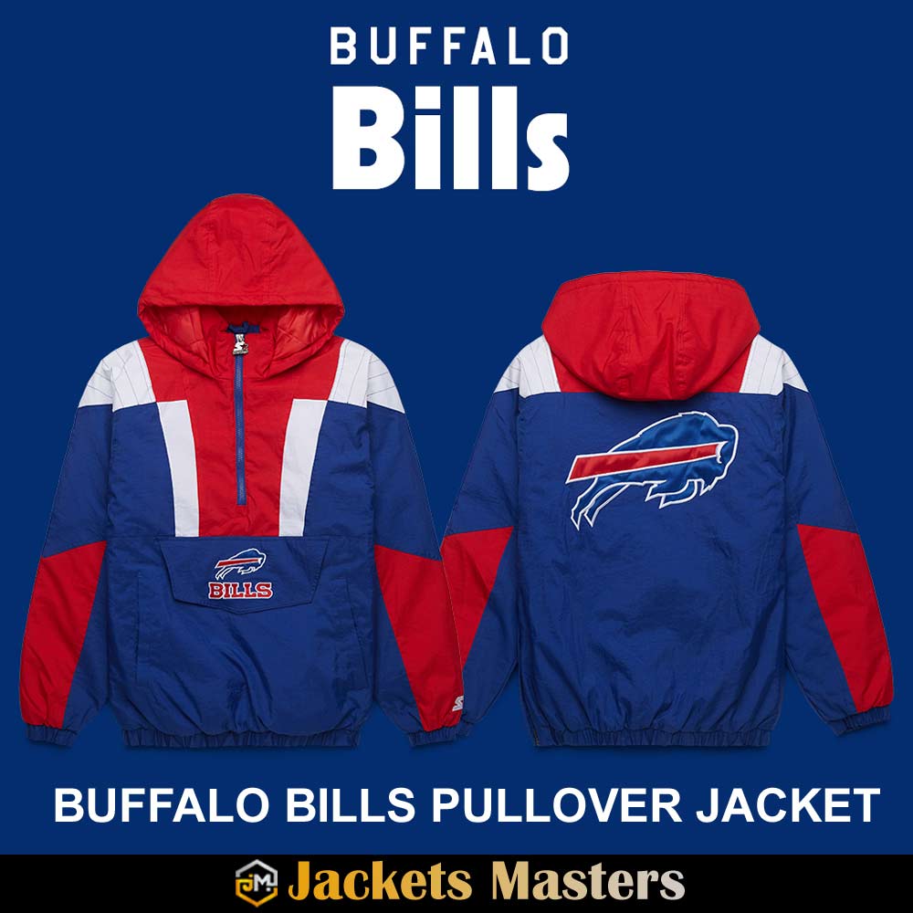 Buffalo Bills Pullover Jacket - Image 7
