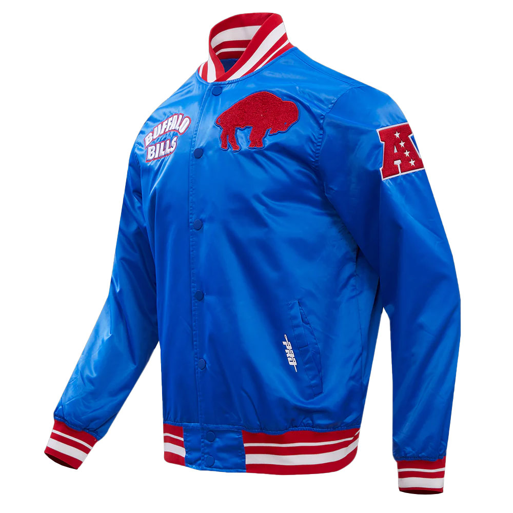 Buffalo Bills Retro Classic Rib Jacket - Image 6