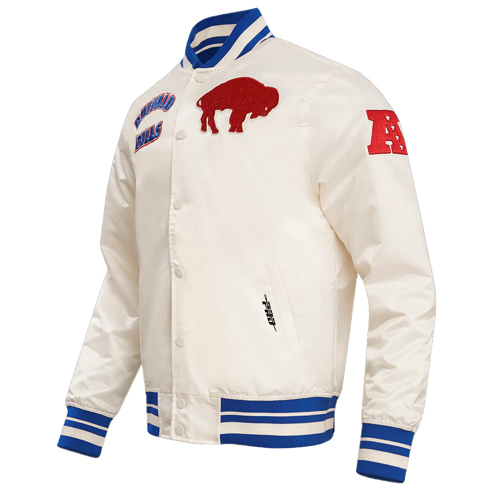 Buffalo Bills Retro Classic Rib Jacket - Image 5