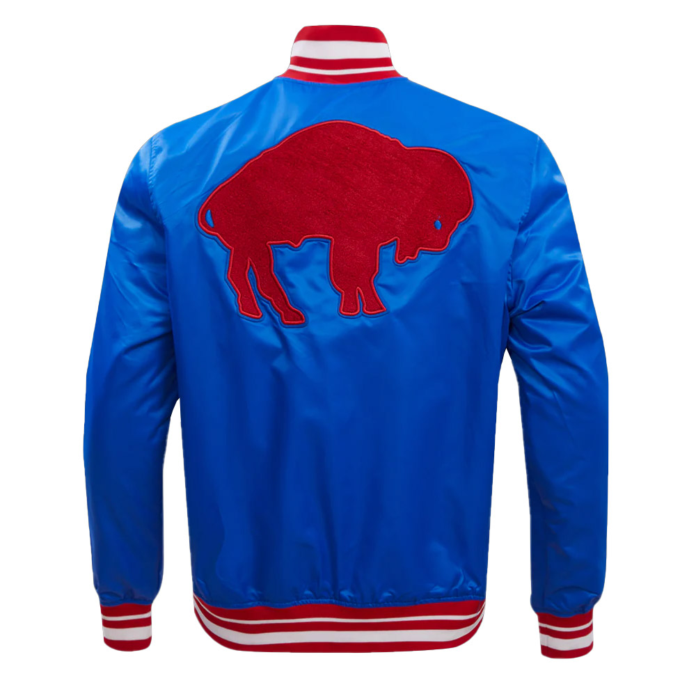 Buffalo Bills Retro Classic Rib Jacket - Image 4