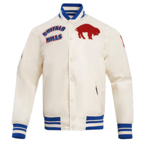 Buffalo Bills Retro Classic Rib Jacket
