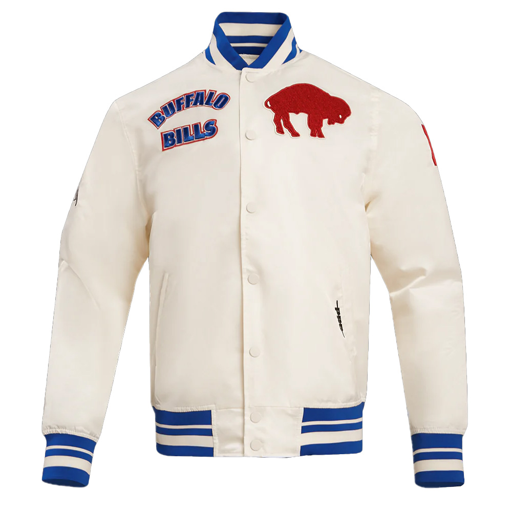 Buffalo Bills Retro Classic Rib Jacket
