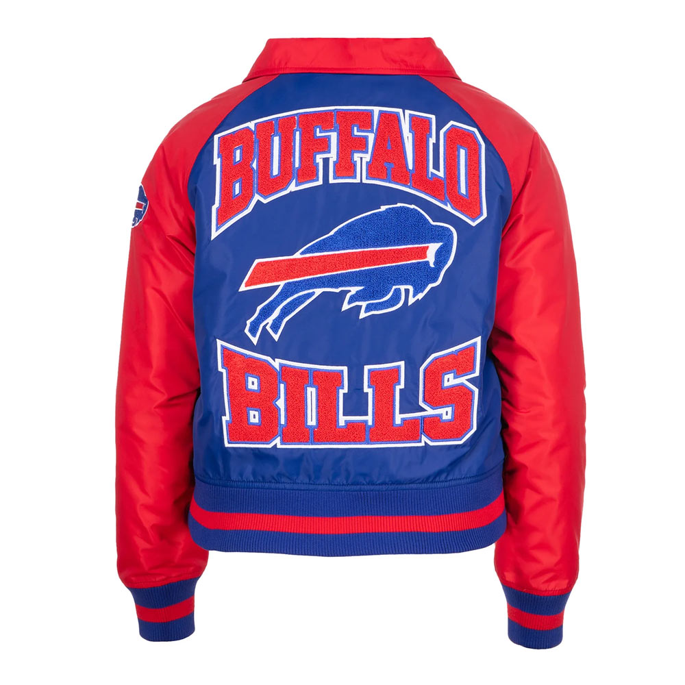 Buffalo Bills Royal and Red Throwback Jacket - Image 2