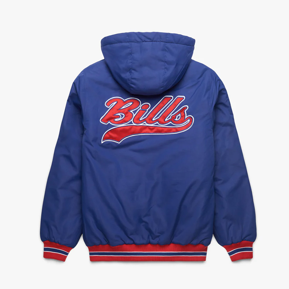 Buffalo Bills Royal Hooded Jacket - Image 2