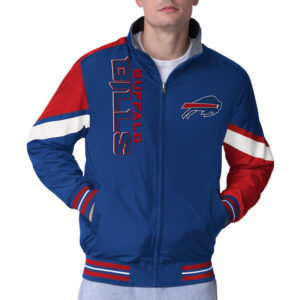 Buffalo Bills Strong Arm Royal Full-Zip Jacket