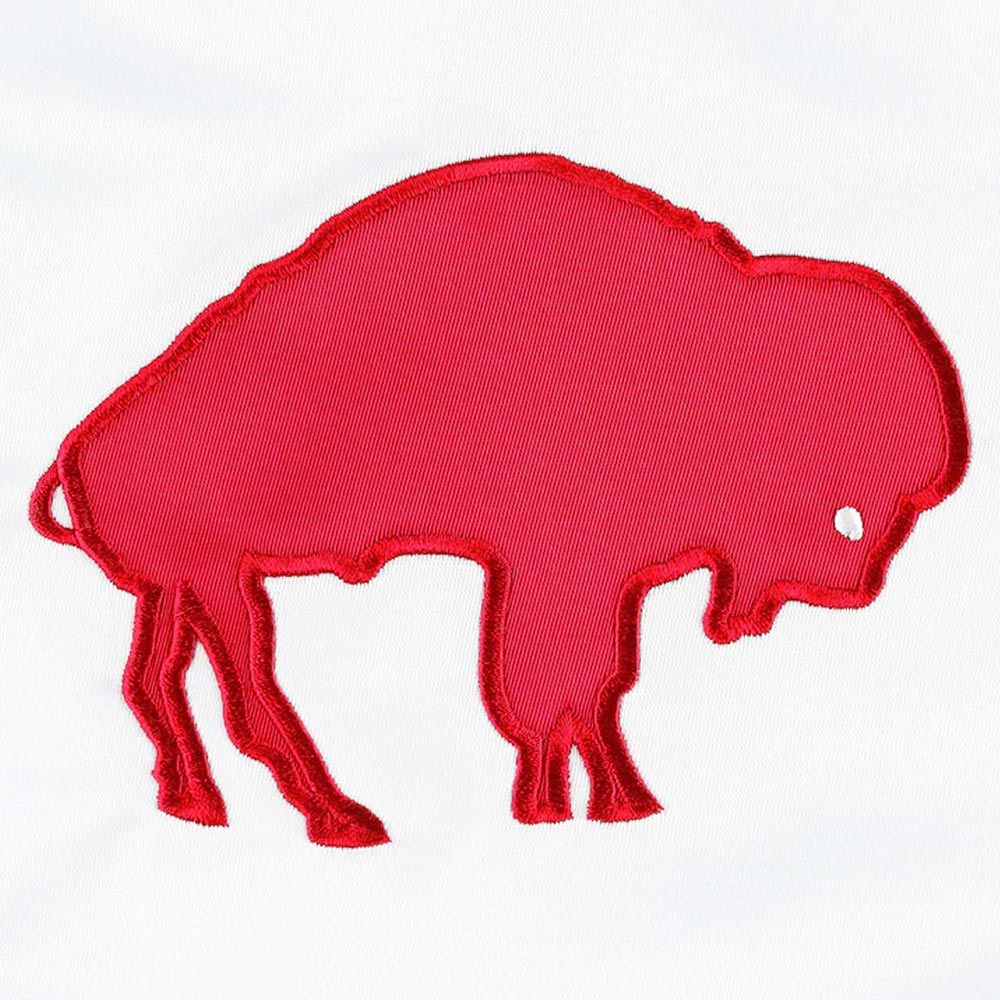 Buffalo Bills The Power Forward White Satin Jacket - Image 4