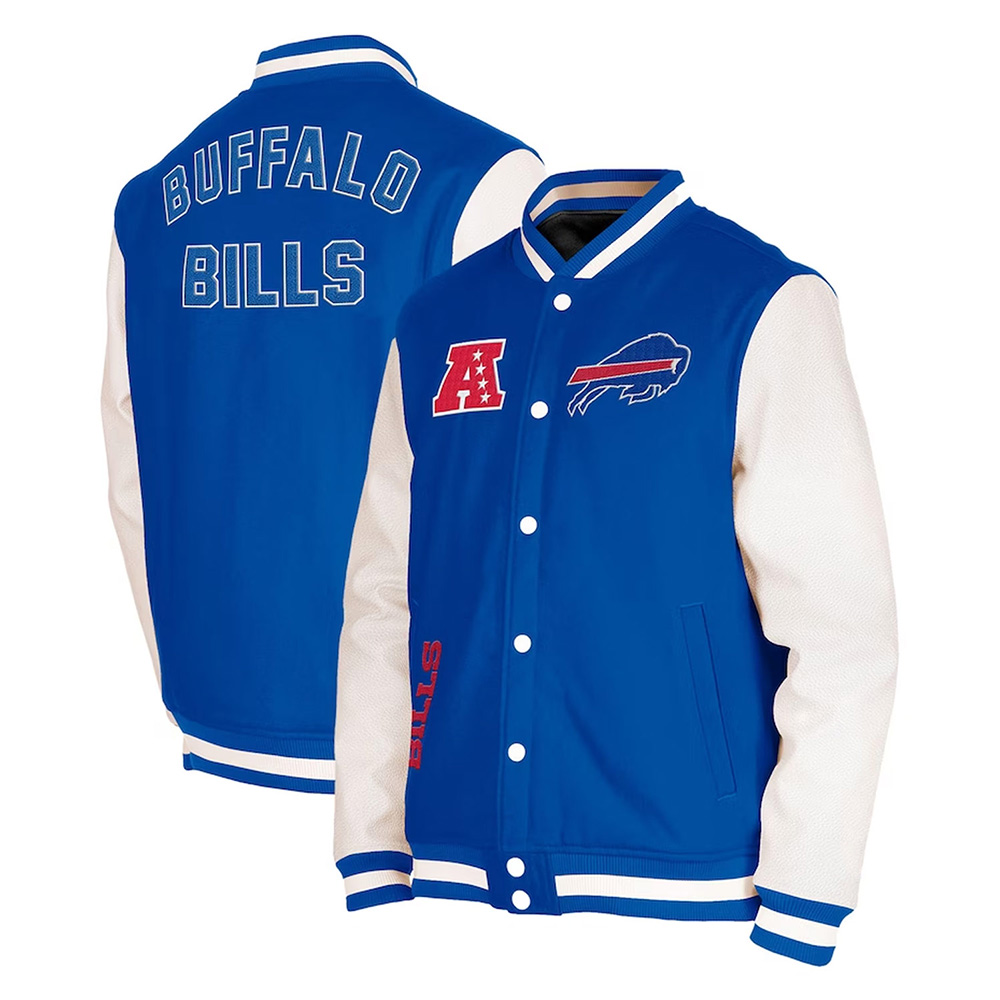 Buffalo Bills Third Down Varsity Jacket - Image 5
