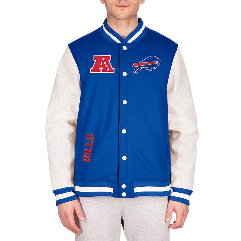 Buffalo Bills Third Down Varsity Jacket - Image 3