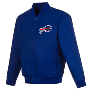 Royal Buffalo Bills Two Hit Poly-Twill Jacket