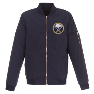 Buffalo Sabres Navy Lightweight Nylon Jacket