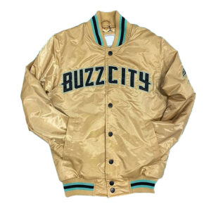 Charlotte Hornets Pastel Orange Jacket