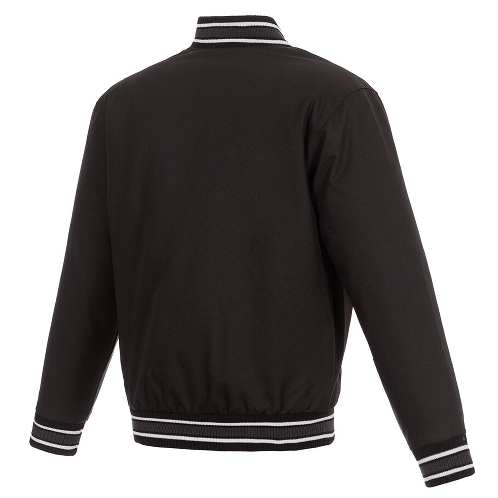 Carolina Hurricanes Black Poly-Twill Jacket - Image 2