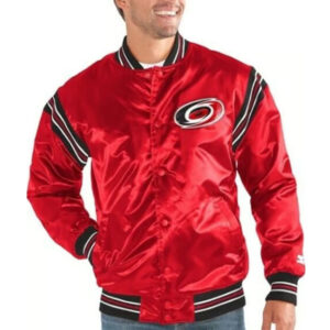 The Enforcer Carolina Hurricanes Red Jacket