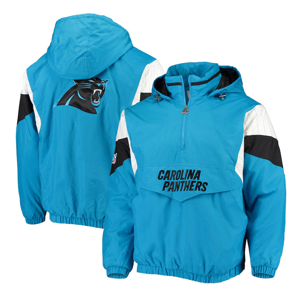 Carolina Panthers 100 Thursday Night Lights Pullover Jacket - Image 4