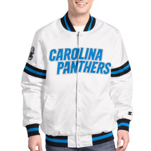 Carolina Panthers Scout Varsity Satin Jacket