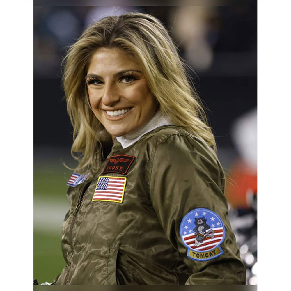 Top Gun Philadelphia Eagles Cheerleaders Jacket - Image 6