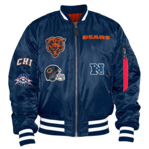 Chicago Bears Bomber MA-1 Jacket