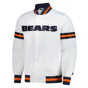 Chicago Bears Scout Varsity Satin Jacket