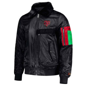 Chicago Bears Ty Mopkins Black Jacket